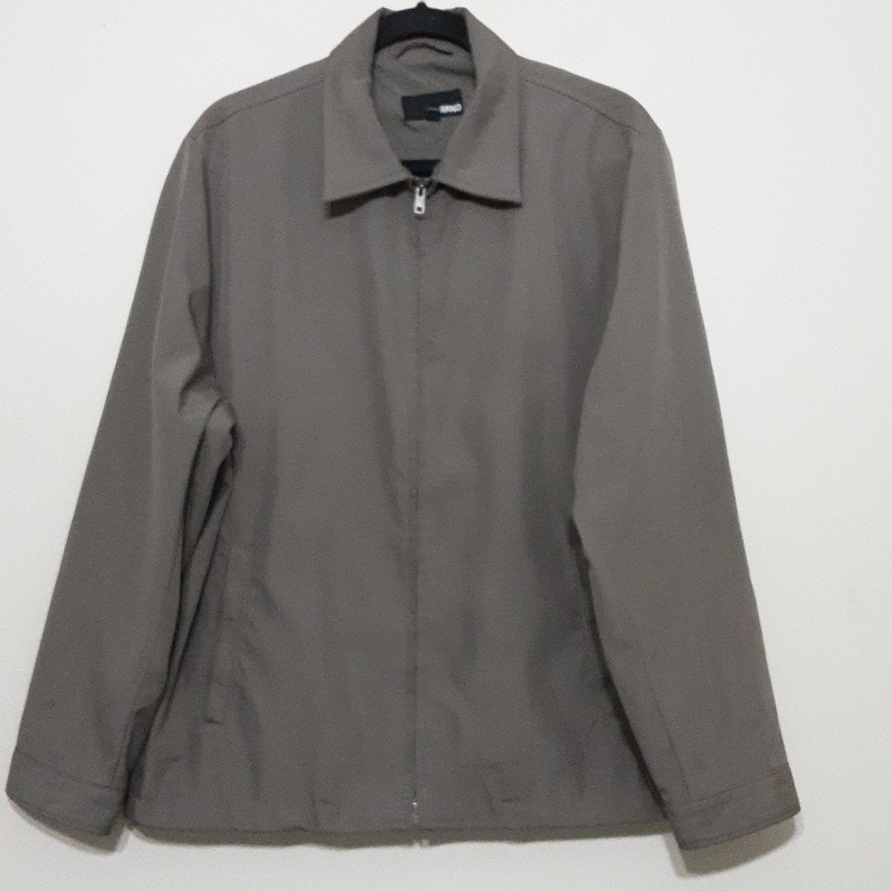 Muramo men jacket Windbreaker performance L gray outdoor hiking     retro casual